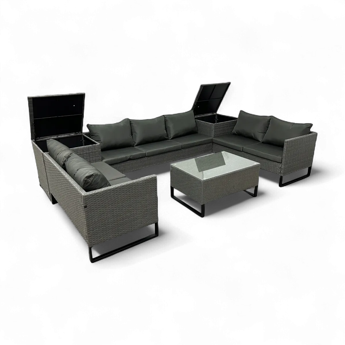 Zestaw Malaga - Szary